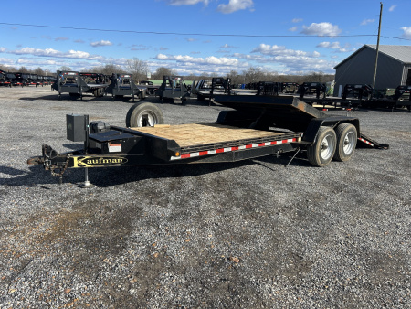 Used 2022 Kaufman Trailers 83 x22' 17k Tilt Trailer