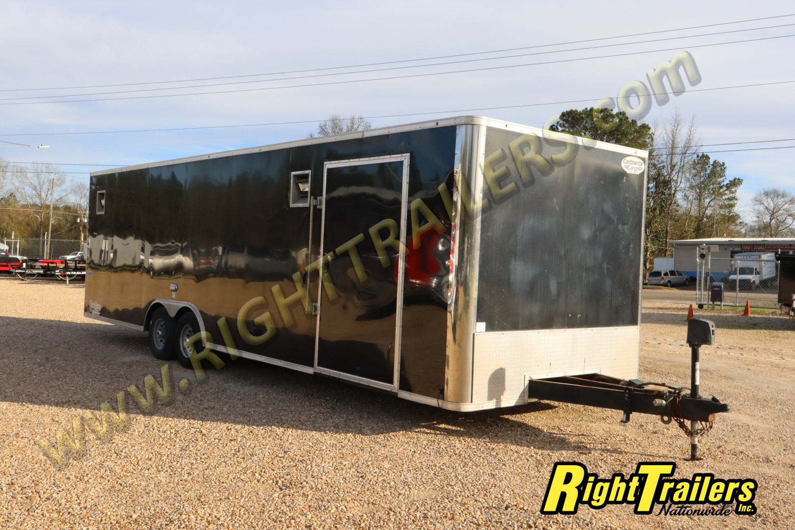 Used 2018 8.5X28 Continental Cargo Race Trailer