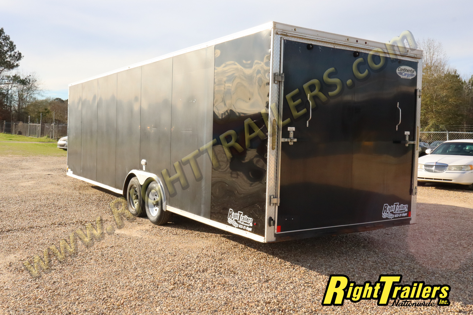 Used 2018 8.5X28 Continental Cargo Race Trailer