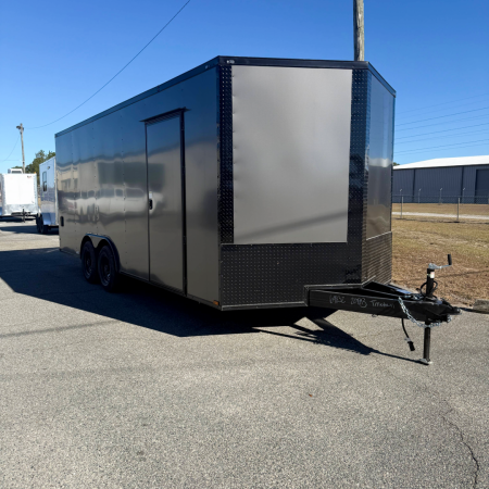 New 8.5X20TA3 Charcoal Car Hauler Trailer