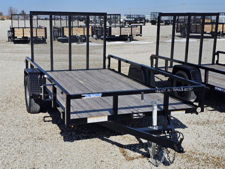 New 2026 Sure-Trac 6 x 12 3K Tube Top Utility Trailer