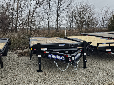 New 2026 Sure-Trac 8.5 x 24 15K HD Power Tilt Deckover Trailer
