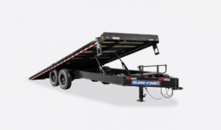 New 2026 Sure-Trac 8.5 x 24 15K HD Power Tilt Deckover Trailer