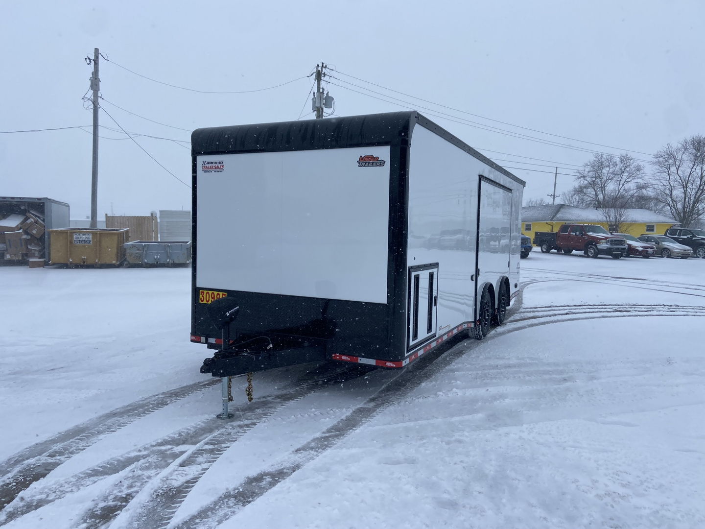 New United PREM 8.5x24 Racing Trailer