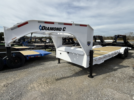 New 2026 Diamond C HDT GN 210 26’ Tilt Trailer, 23K GVWR, PACESETTER EDITION, HYDRAULIC JACKS