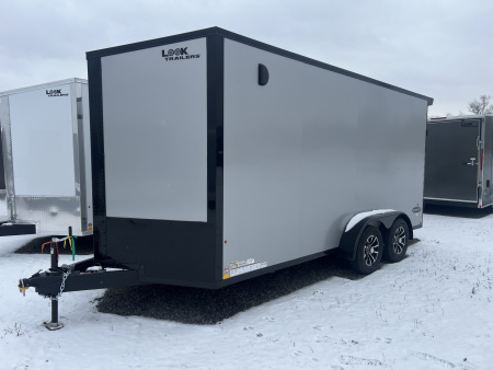 New 2026 Look Trailers 7x16 7K Element SE Ramp Door Cargo / Enclosed Trailer