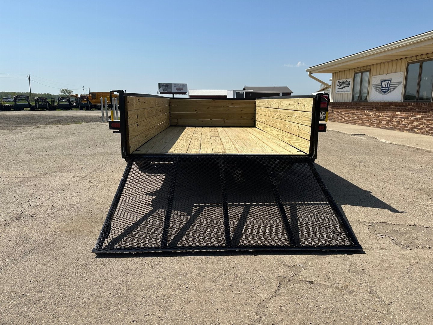 New 2026 AMO 76x12 Woodside 3K Landscape Trailer