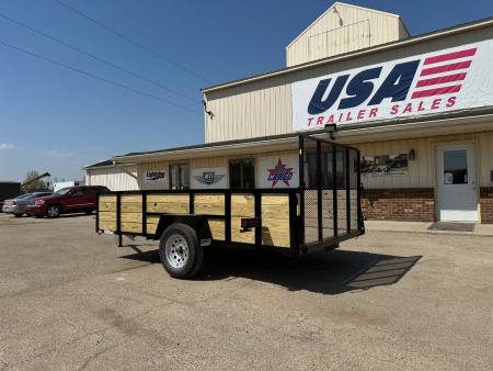 New 2025 AMO 76x12 Woodside 3K Landscape Trailer