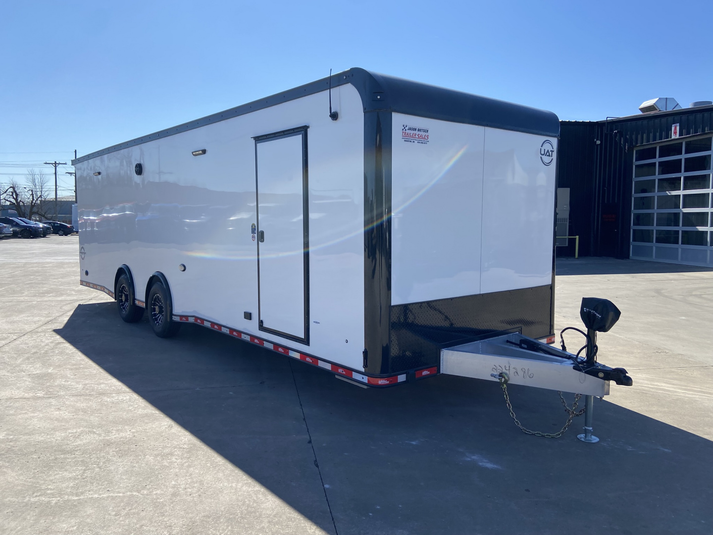 New 2026 United Prem 8.5X28 Racing Trailer
