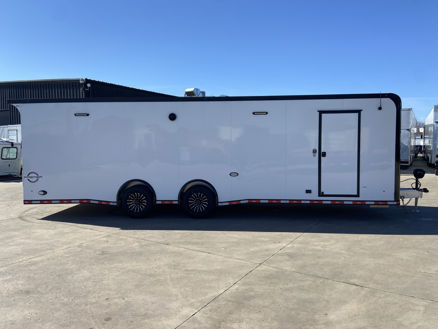 New 2026 United Prem 8.5X28 Racing Trailer
