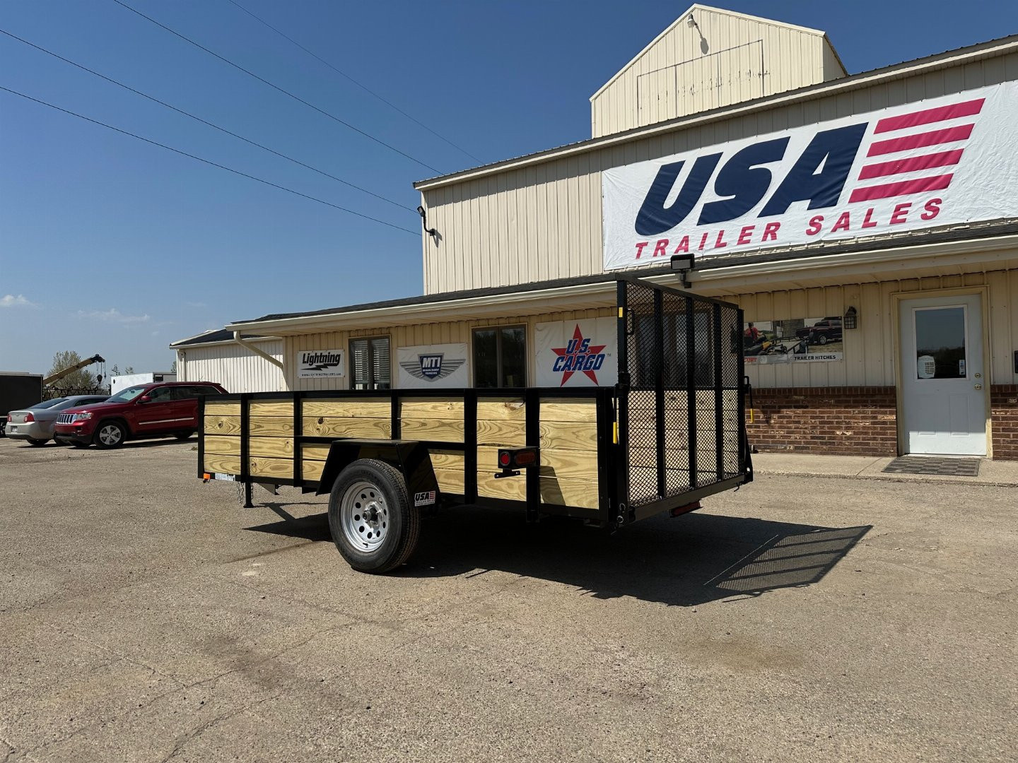 New 2026 AMO 76x12 Woodside 3K Landscape Trailer