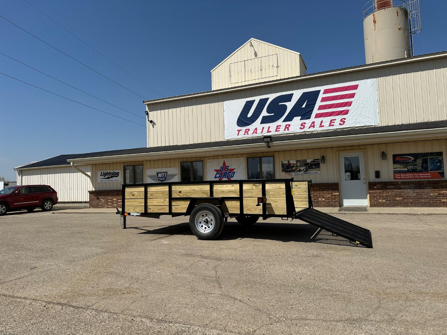 New 2026 AMO 76x12 Woodside 3K Landscape Trailer