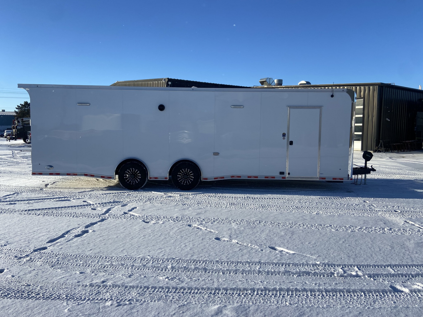 New United Trailers PREM 8.5X28 Racing Trailer