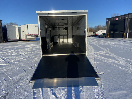 New United Trailers PREM 8.5X28 Racing Trailer