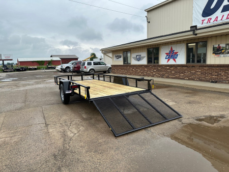 New 2026 AMO 76x14 Single Axle 3k Landscape Trailer