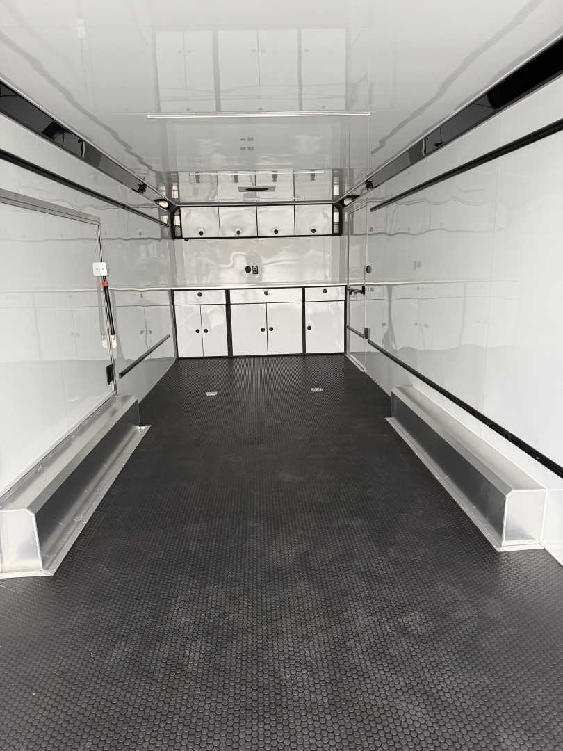 New 2026 ATC 28' ROM450 Car Hauler W/ PED DOOR