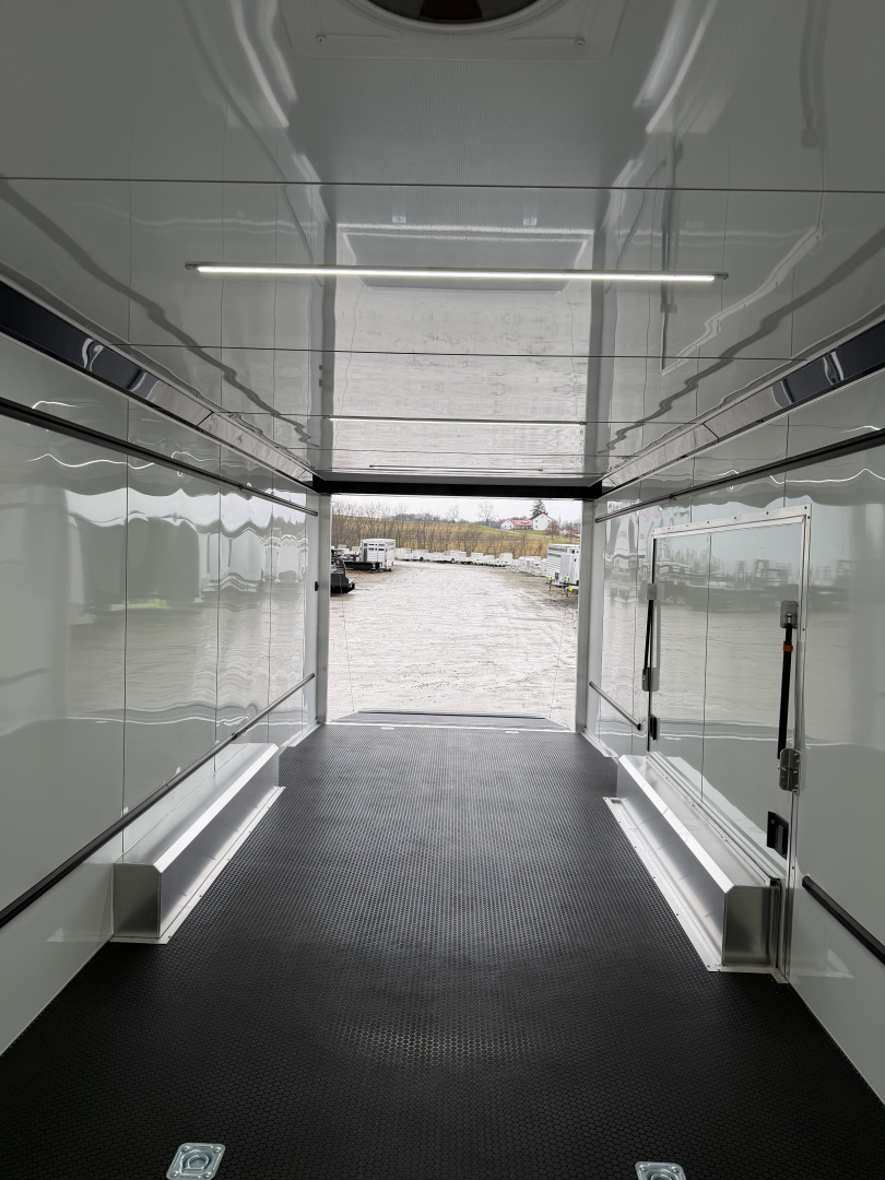 New 2026 ATC 28' ROM450 Car Hauler W/ PED DOOR