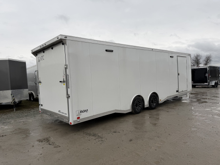 New 2026 ATC 28' ROM450 Car Hauler W/ PED DOOR