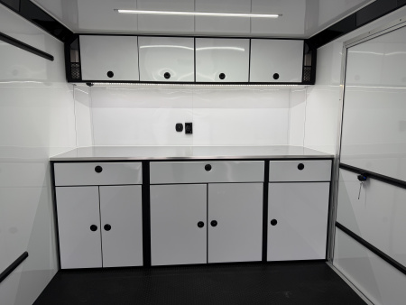 New 2026 ATC 28' ROM450 Car Hauler W/ PED DOOR