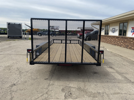 New 2025 AMO 76x16 TA2 Low-Side 7K Landscape Trailer
