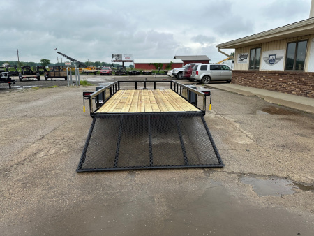 New 2026 AMO 76x14 Low Side 3k Landscape Trailer