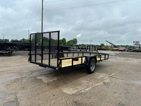 New 2026 AMO 76x14 Low Side 3k Landscape Trailer