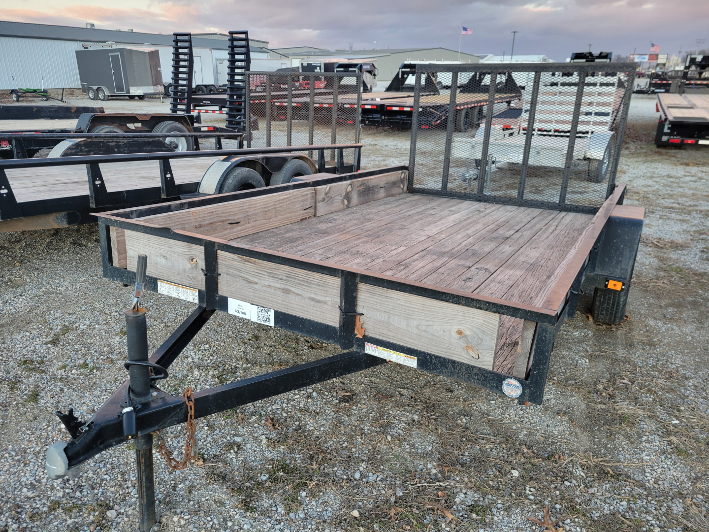 Used 2011 Sure-Trac 7x12 Utility Trailer