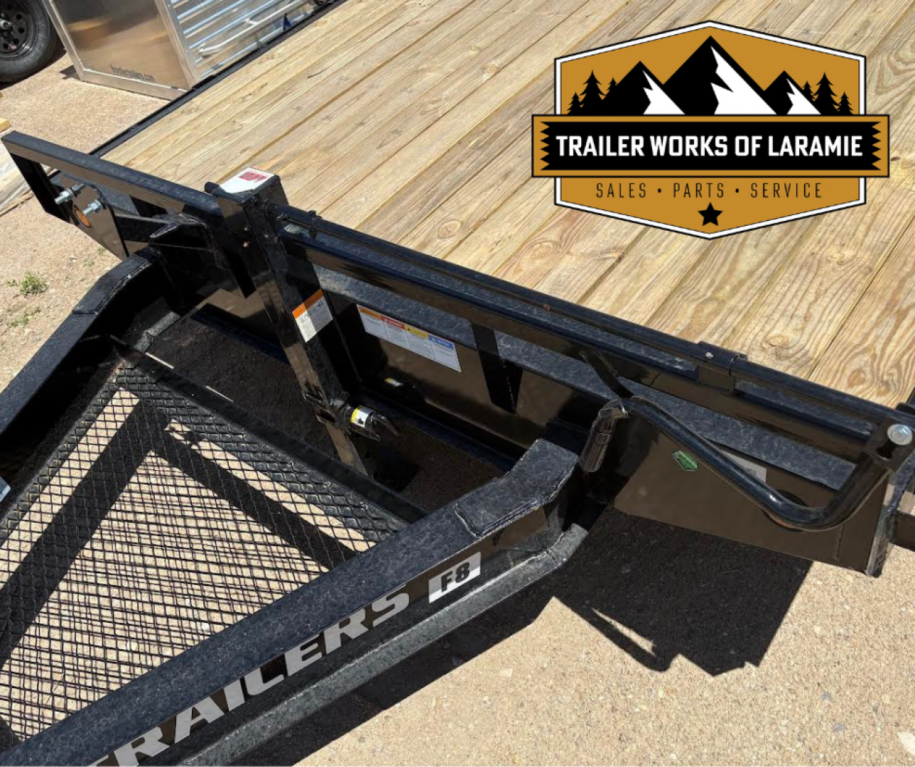 New 2026 PJ F8 Deckover Trailer- 24'- 14K- W/Monster Ramps