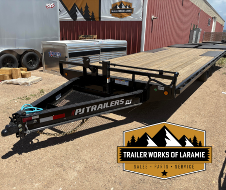 New 2026 PJ F8 Deckover Trailer- 24'- 14K- W/Monster Ramps