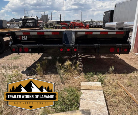New 2026 PJ F8 Deckover Trailer- 24'- 14K- W/Monster Ramps