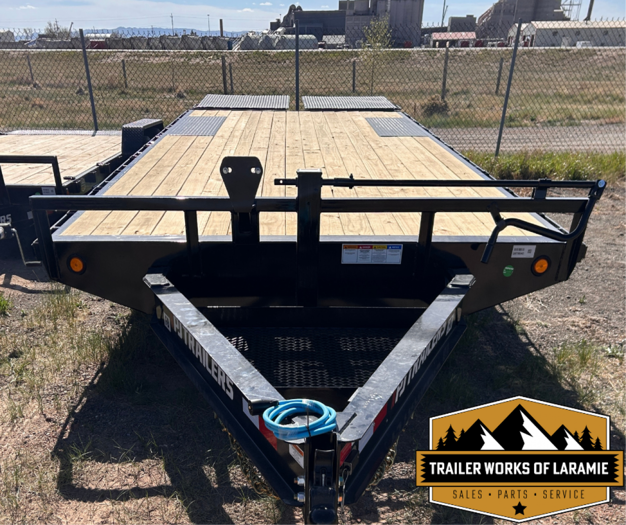 New 2026 PJ F8 Deckover Trailer- 24'- 14K- W/Monster Ramps