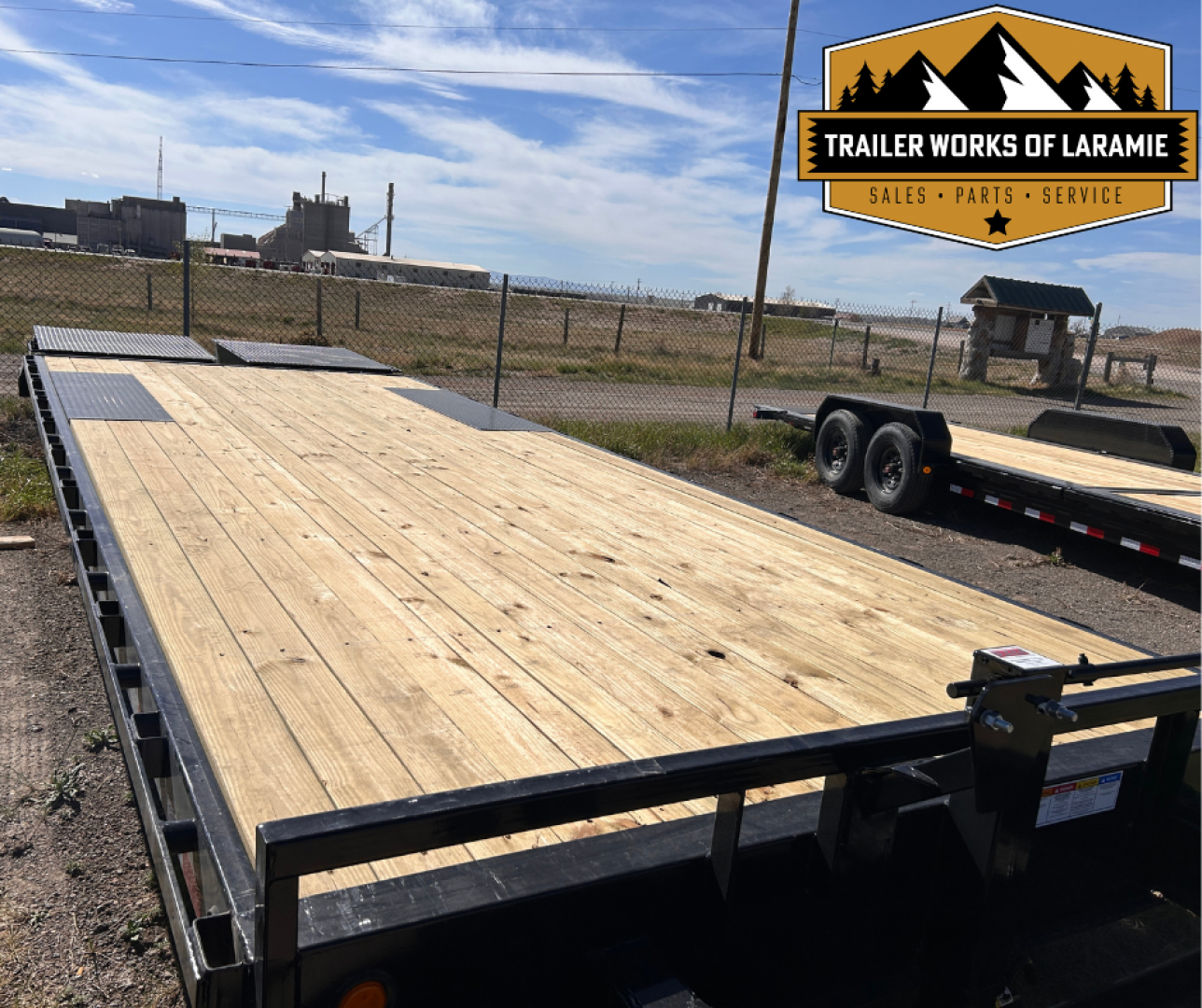 New 2026 PJ F8 Deckover Trailer- 24'- 14K- W/Monster Ramps