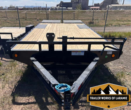 New 2026 PJ F8 Deckover Trailer- 24'- 14K- W/Monster Ramps
