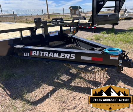 New 2026 PJ F8 Deckover Trailer- 24'- 14K- W/Monster Ramps
