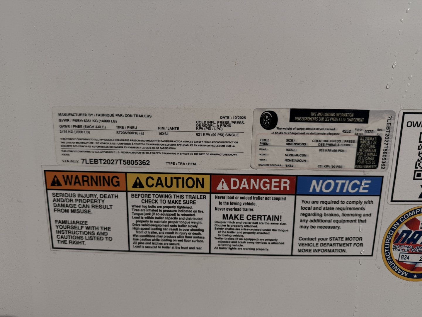 New 2026 X-On 8-20 Enclosed - Heavy Duty 14K GVWR