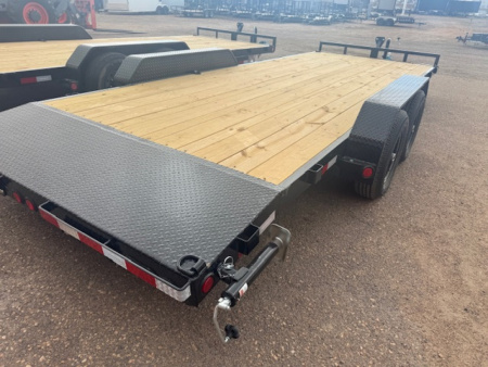New 2026 PJ Trailers CE 18' Equipment Trailer-10K