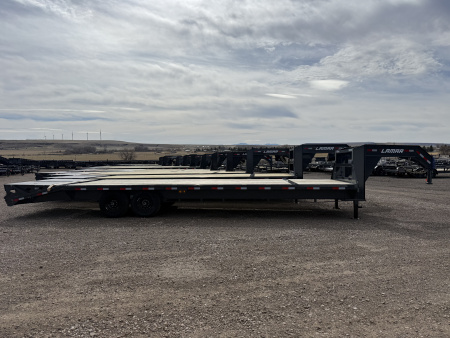 New 2026 Lamar 30' Gooseneck Deckover Trailer 14K