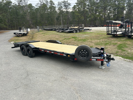 New 2026 Diamond C Equipment Trailer LPX208 MAX RAMPS PACESETTER EDITION