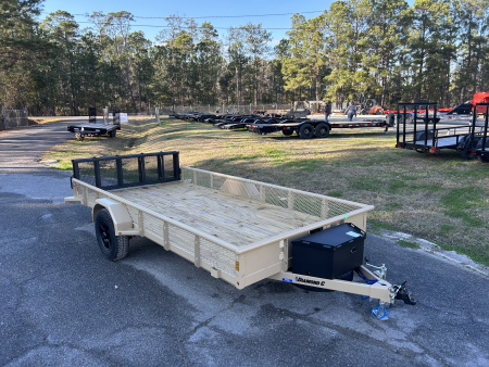 New 2026 Diamond C PSA106 Utility Trailer 6’11” X14’ VENTURE SERIES BI FOLD GATE 6K G.V.W.R.