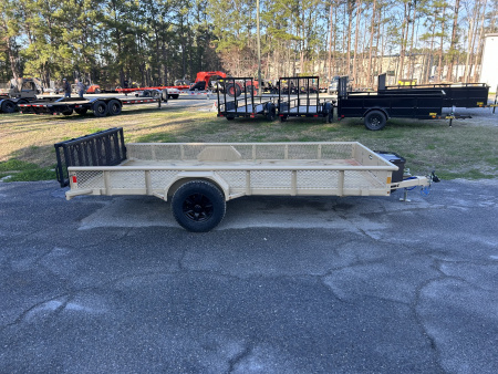 New 2026 Diamond C PSA106 Utility Trailer 6’11” X14’ VENTURE SERIES BI FOLD GATE 6K G.V.W.R.