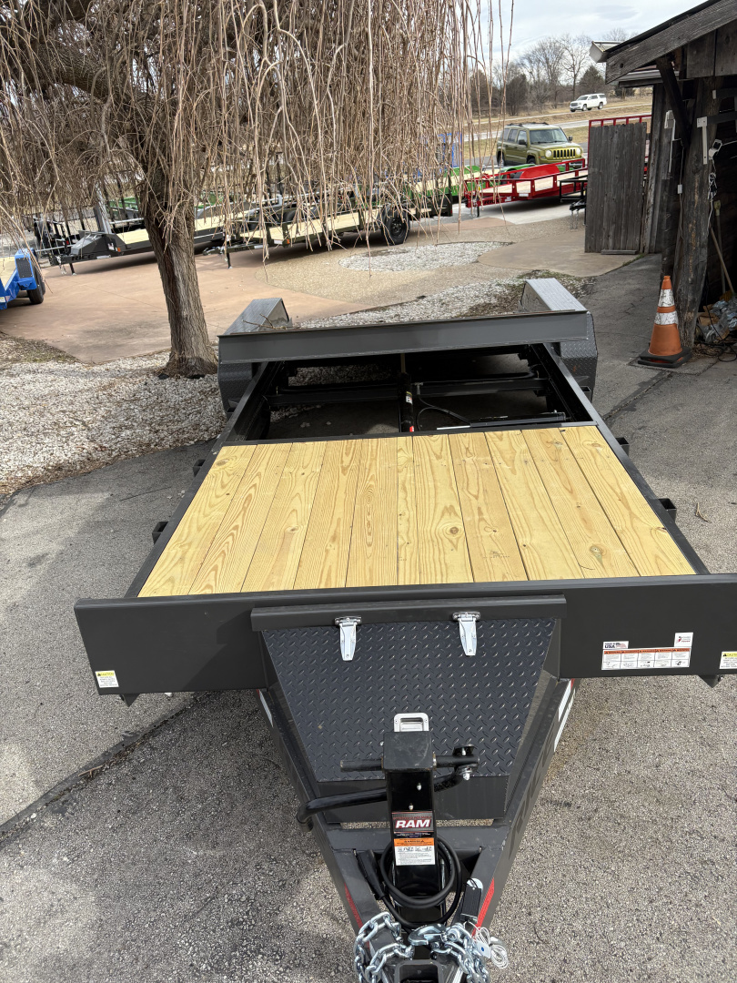New 2026 Rice Tilt 22' (16 plus 6) Equipment Trailer