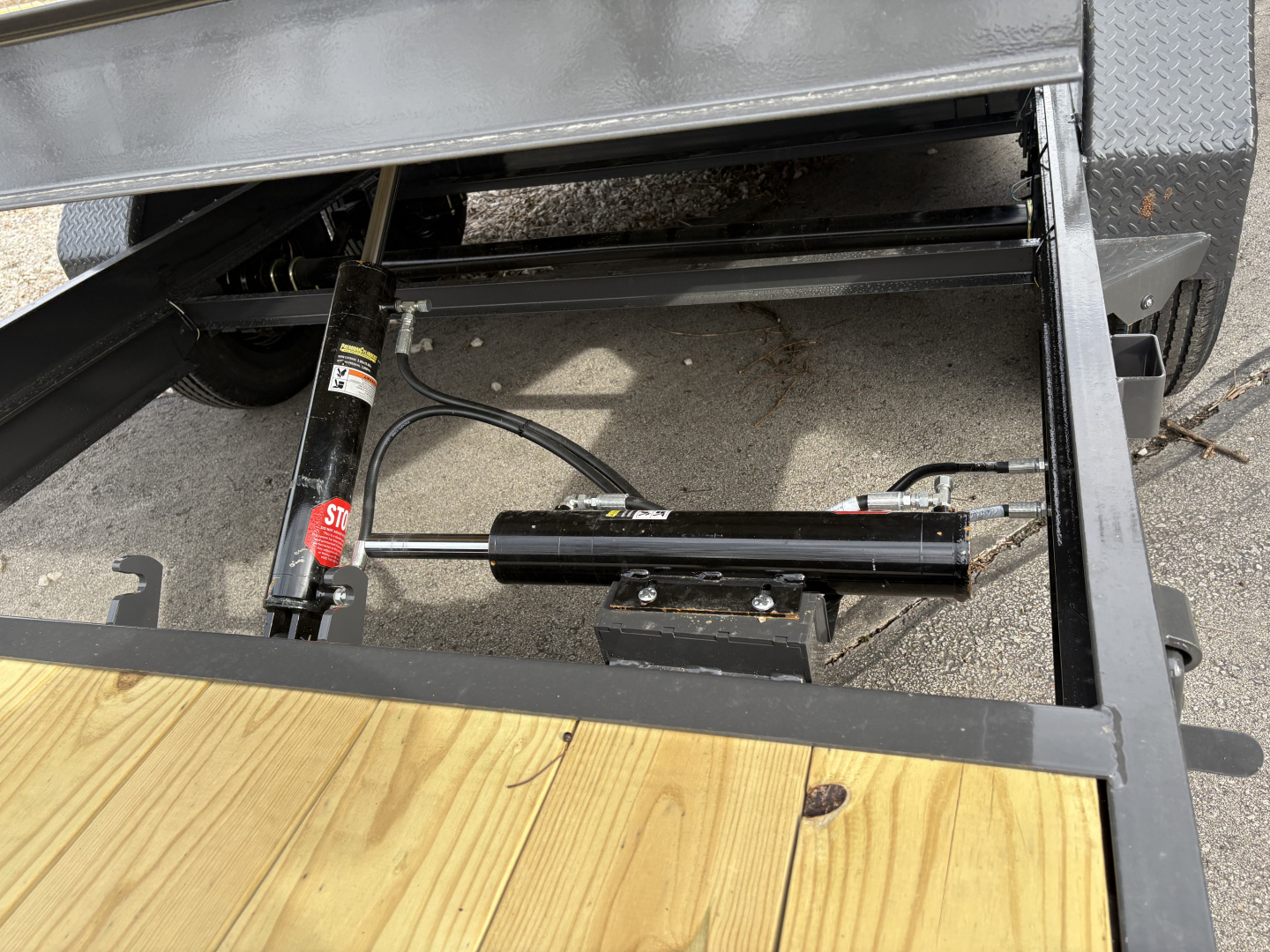 New 2026 Rice Tilt 22' (16 plus 6) Equipment Trailer