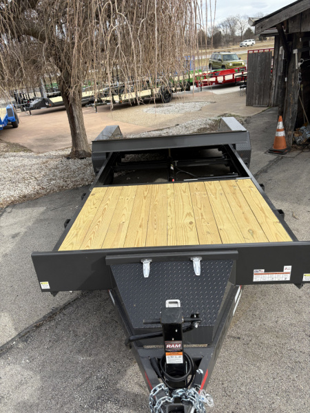 New 2026 Rice Tilt 22' (16 plus 6) Equipment Trailer
