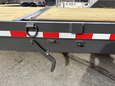 New 2026 Rice Tilt 22' (16 plus 6) Equipment Trailer
