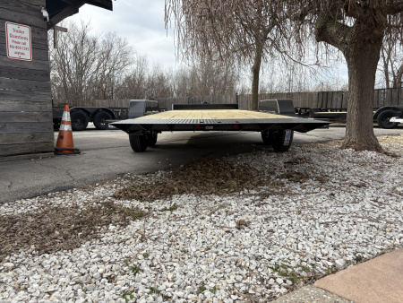 New 2026 Rice Tilt 22' (16 plus 6) Equipment Trailer