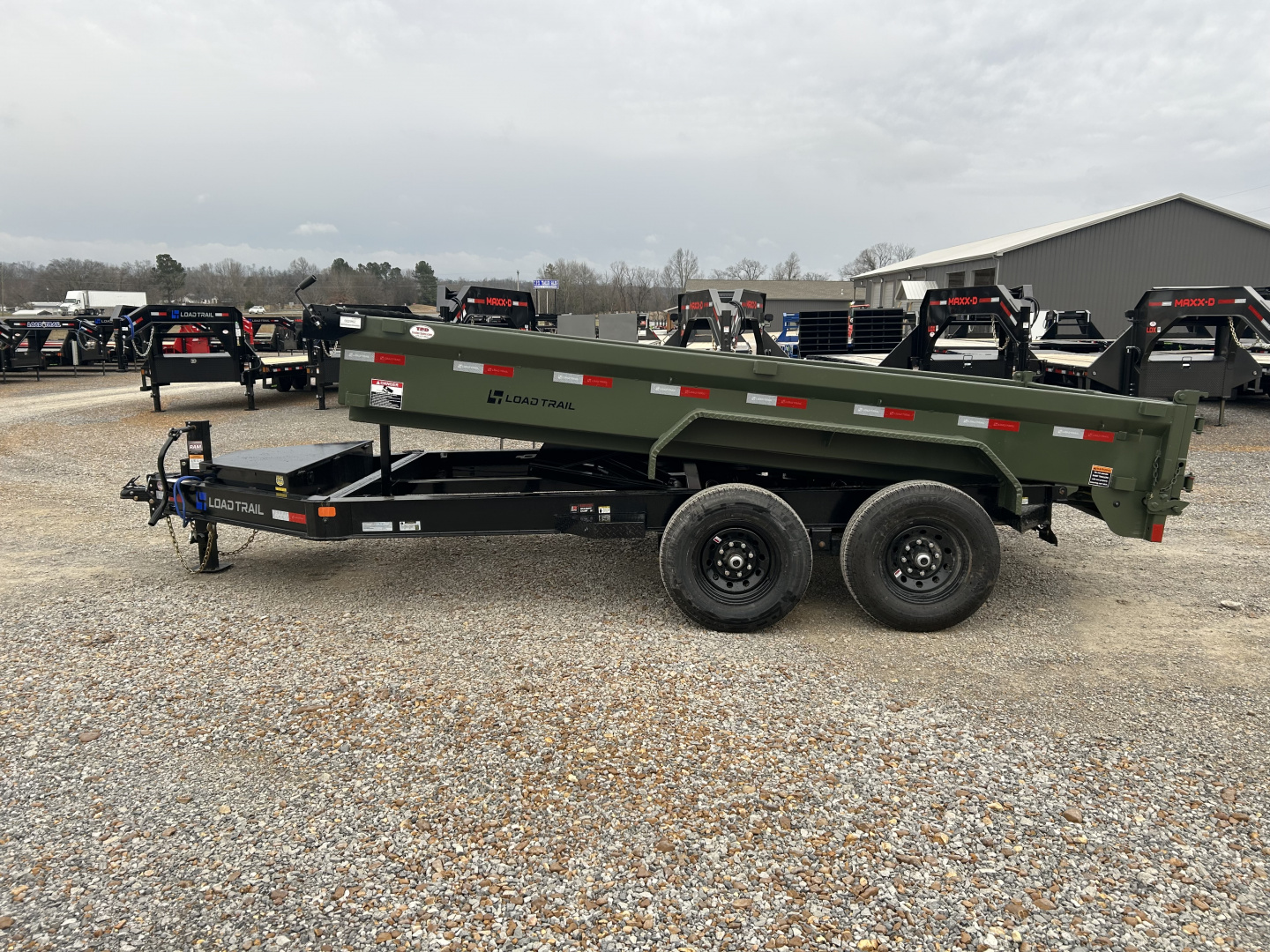 New 2026 Load Trail Dump Trailer | 83" x 14' | 14K GVWR