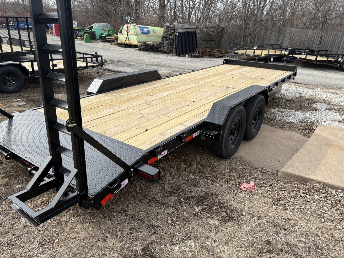 New 2026 WD Trailers 82X22 14GVWR EQUIPMENT