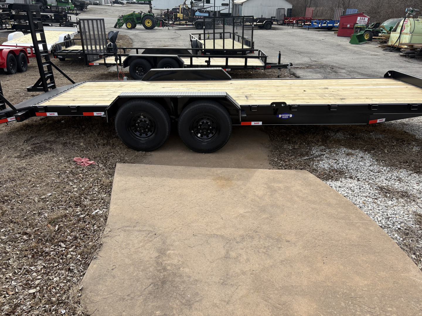 New 2026 WD Trailers 82X22 14GVWR EQUIPMENT