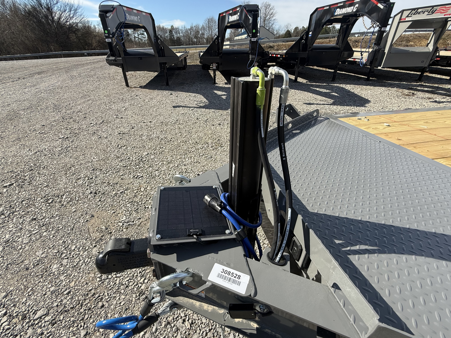 New 2026 Diamond C HDT 210 24’ Tilt Trailer, PACESETTER EDITION, HYDRAULIC JACK, 22K GVWR, FORK HOLDERS