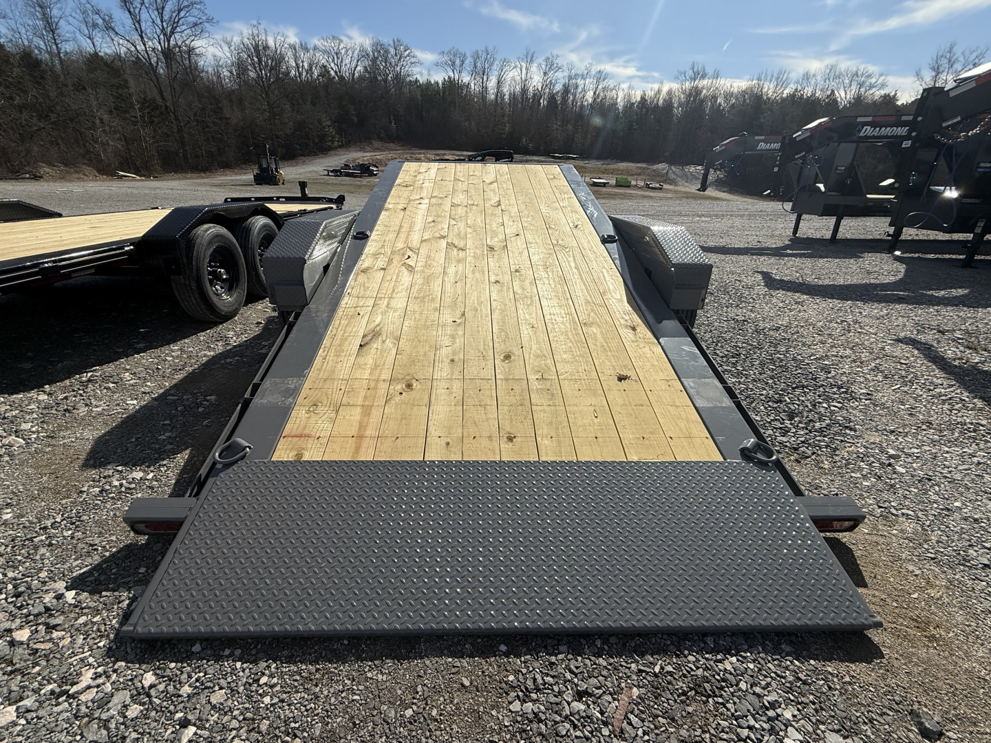 New 2026 Diamond C HDT 210 24’ Tilt Trailer, PACESETTER EDITION, HYDRAULIC JACK, 22K GVWR, FORK HOLDERS